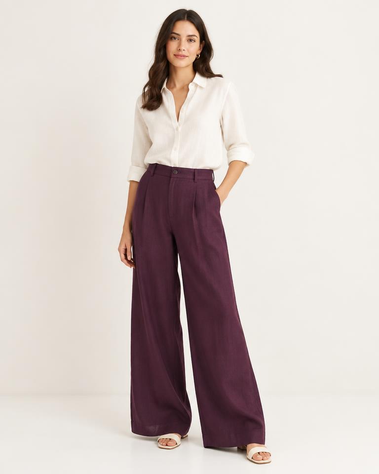 HERMOSA Linen Trousers